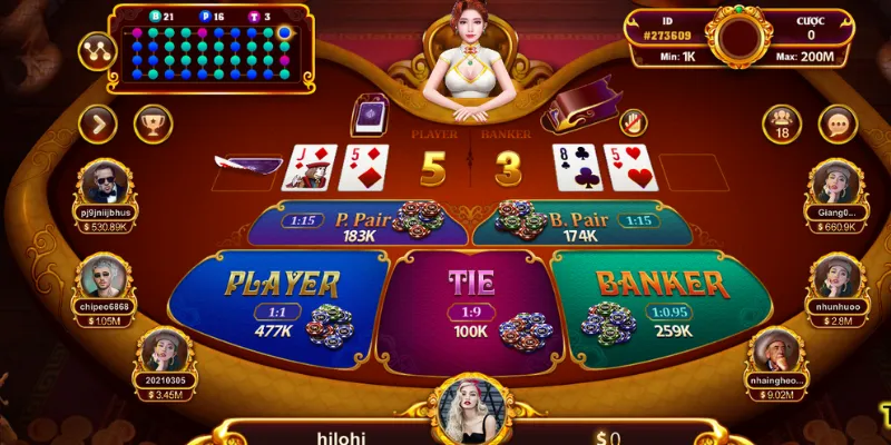 Hướng dẫn luật chơi baccarat một cách chi tiết