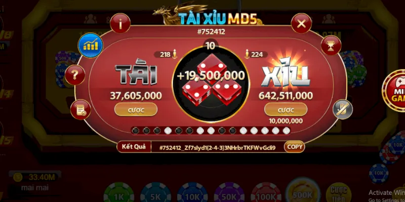 Tìm hiểu tổng quan về trò chơi Tài Xỉu MD5