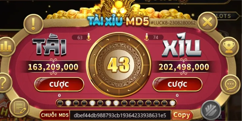 Mẹo chơi Tài Xỉu MD5 để giành chiến thắng liên tục