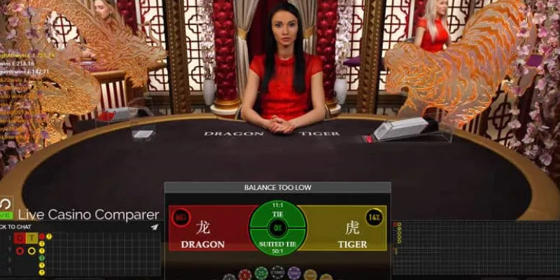 Quy tắc chơi và cách đặt cược Dragon Tiger Live một cách chi tiết