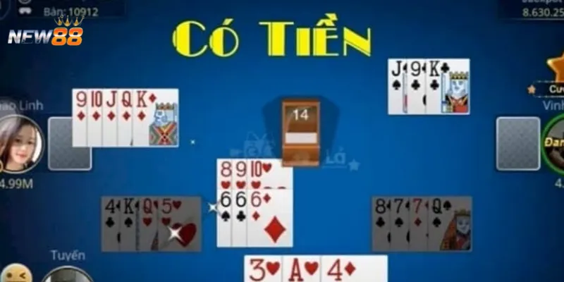 Những quy tắc nền tảng khi câu bài trong Phỏm